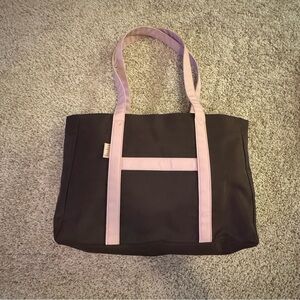 Neiman Marcus Tote Bag - Brown with Lavender